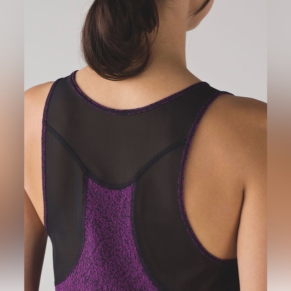 Lululemon Athletica Sculpt II Purple and Black Tank Top - Picture 7 of 8